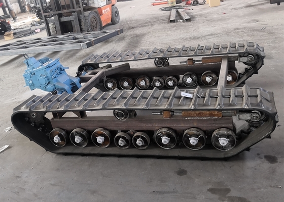 Customized Rubber Crawler Track Undercarriage For Borehole Drilling Rig Machines