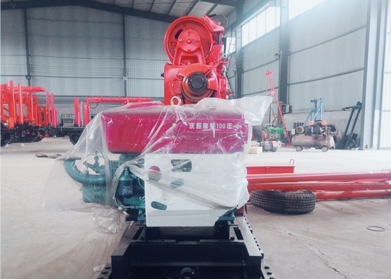 XY-1A Diesel Soil Test Drilling Machine 150m Depth 42mm Pipe
