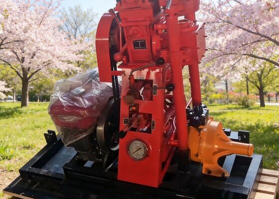 Geotechincal Portable Core Drilling Rig 10-50 Meters Depth For Samples Collection