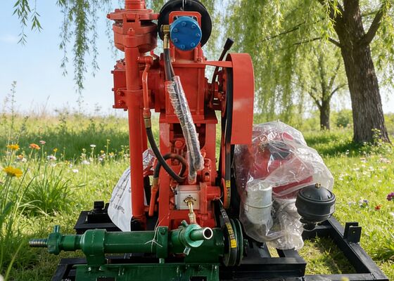 For Personal Use  Small Portable Water Well Drilling Rigs 10-30 Meters Depth
