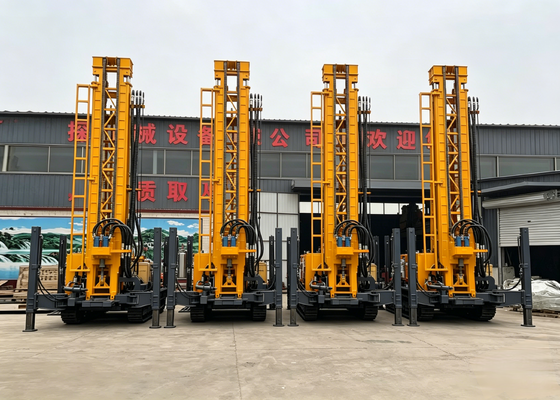 Commercial/Industrial Hydraulic Pneumatic Drilling Rig With Air Compressor/Mud Pump