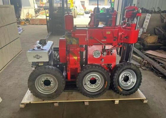 GK 200 Exploration Investigation Drilling Machine 200 Meters Depth 300 MM Hole Diameter