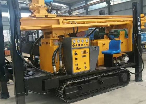 ST350 Large Crawler Borehole Drill Rig Machine With Customized Diameter And 76mm Pipe