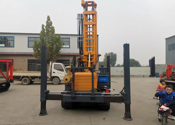 260 metri di perforazione di Rig Crawler Mounted Water Well di tunnel pneumatico della macchina