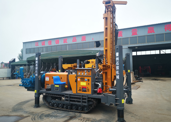 Perforazione pneumatica Rig Dth Rocky delle alte intelaiature di base della gru 350 metri di pozzo trivellato