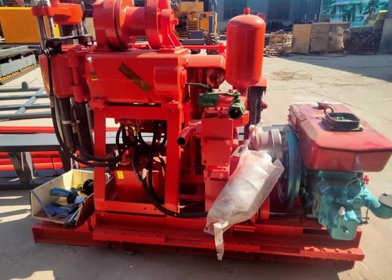 Le ruote hanno montato la perforazione d'organizzazione Rig Mobile Equipment Diesel Power di Gk 200