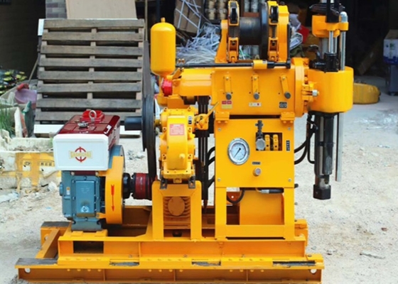 Impianto di perforazione di carotaggio GK 200 200 metri di profondità con un motore diesel da 22 HP per ingegneria esplorativa