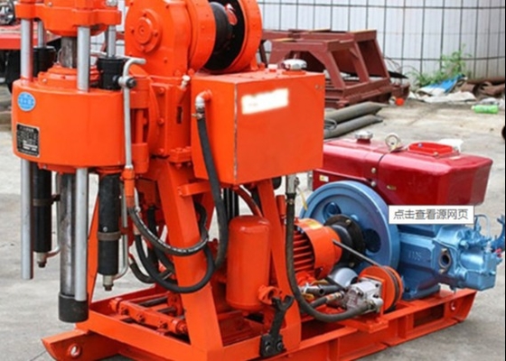 Perforazione del pozzo trivellato di XY-1 15KW che prova la perforatrice della prova del suolo per 100 metri