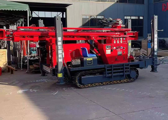 Brillamento di pietra a diesel di 180M Water Well Drilling Rig Industrial Deep Borehole Rock