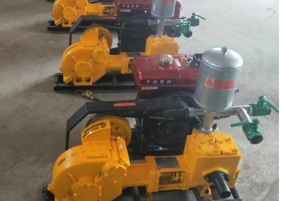 Ricambiare la pompa di fanghi di perforazione Triplex di BW 160 con il motore diesel