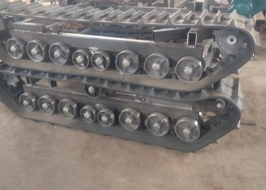 Telaio differente della pista del cingolo del motore diesel di capacità di carico per gli impianti di perforazione