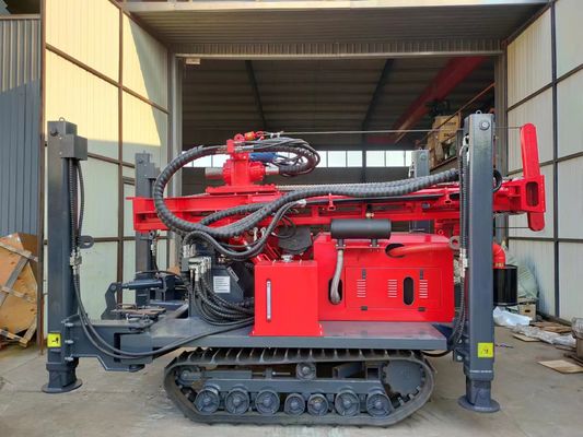 Con grande potenza di cavallo Pneumatico perforazione rig 180m profondità Con motore diesel Yuchai