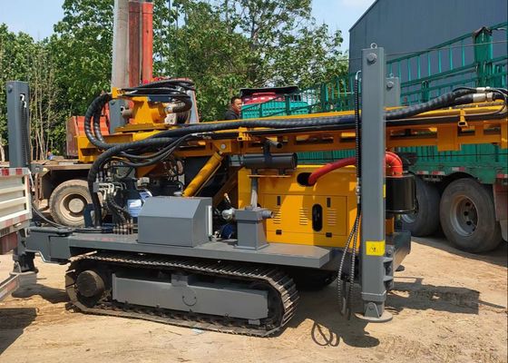 Perforazione pneumatica Rig Machine della roccia del pozzo d'acqua 450 metri di profondità 30 di forza ascensionale di Mt