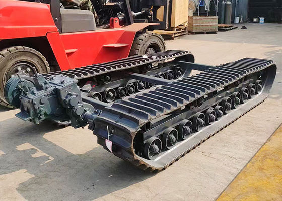 20 tonnellate di capacità Chassis di gomma con motore diesel per macchine industriali
