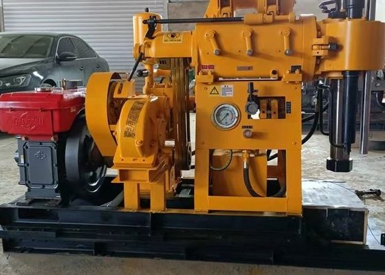 Macchina per la perforazione di campioni di nucleo da 100 metri con motore diesel da 18 CV