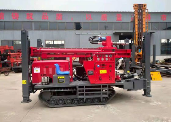 Profondità 200m Pneumatico Crawler Perforazione Compressore d'aria Perforazione
