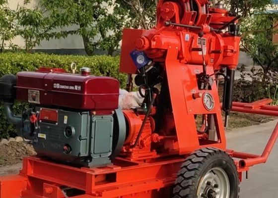 Scavatrice di esplorazione XY-1 per la prova del suolo 100 m profondità 42 mm diametro della canna
