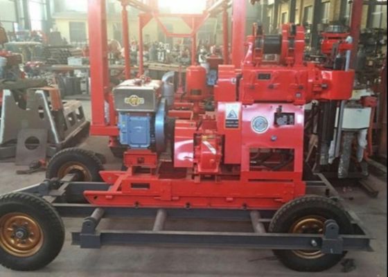 Macchina di perforazione del nucleo di precisione / macchina per la perforazione di campioni di suolo 100 m profondità capacità 42 mm diametro della canna