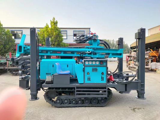 15KN Capacità di sollevamento Rig di trivellazione di pozzi d'acqua Per trivellazione di pozzi d'acqua