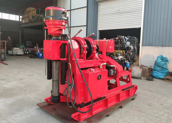 XY-2B 500 misura l'impianto di perforazione con un contatore idraulico della trivellazione dell'acqua montato cingolo di profondità