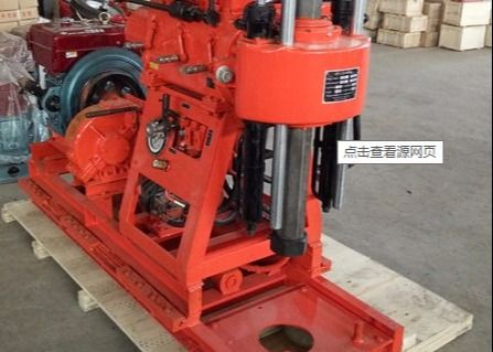Easy Movement GK 200 Soil Test Drilling Rig Machine for Sample Engineering con canna da perforazione da 50 mm