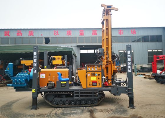 200m crawler montato per la trivellazione di pozzi con barre di trivellazione da 3 metri con sistema di trivellazione idraulica ST 200