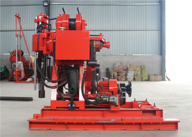 Piattaforma di produzione rossa di ingegneria GK200, macchina portatile ad alta velocità di carotaggio