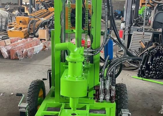 Mini perforazione di pozzi d'acqua con motore da 18 CV per agricoltura personale