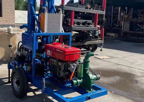 Perforatrice compatta per trivellazione irrigazione acqua, diametro 300mm, per pozzi artesiani poco profondi, profondità 60 metri