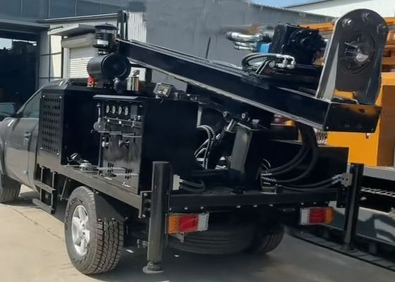 Macchine di perforazione montate su trattore a doppia potenza per operazioni sul campo