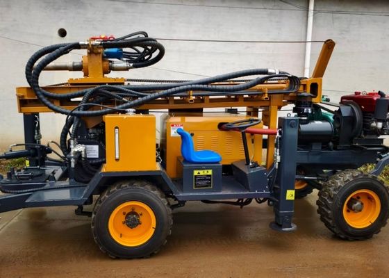 Piattaforma di perforazione pneumatica con diametro di foro da 100 a 350 mm e sistema di azionamento pneumatico per strati rocciosi