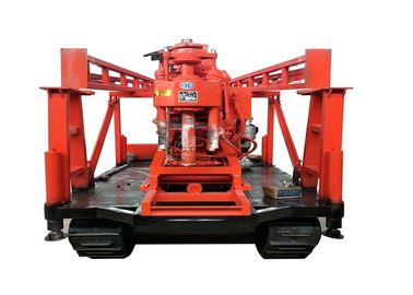 Il rimorchio rotatorio del piccolo dell'acqua impianto di perforazione della trivellazione ha montato il potere di profondità 37KW di 300m