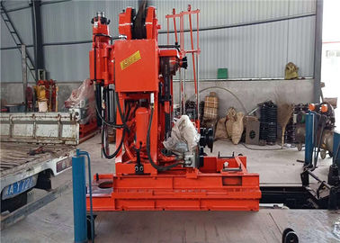 Impianto di perforazione portatile della trivellazione di colore rosso ST200, attrezzatura della trivellazione dell'acqua