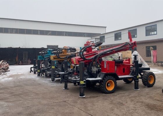 Macchina per la trivellazione di rocce sotterranee a 200 metri di profondità Applicazione industriale