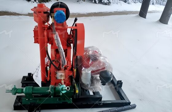 Strumentazione idraulica per la perforazione di piccoli pozzi ST 50 ruote montate facoltativo