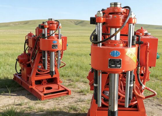 200M Profonda Foratura Avanzata Portatile con Motore Diesel/Elettrico