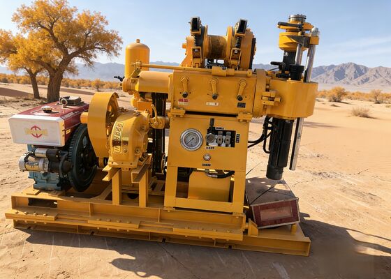 GK200/XY-200 Rigs mobili di perforazione di pozzi idrici facili da usare