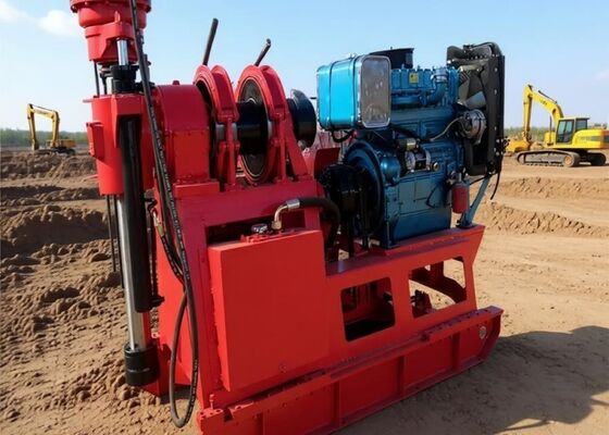 500 Metri Motore Diesel XY-2B Impianto di Perforazione Geologica Diametro Personalizzato