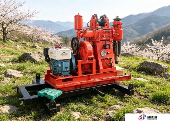 Facile utilizzo Motore diesel Perforazione per pozzi XY-1A Per esplorazione