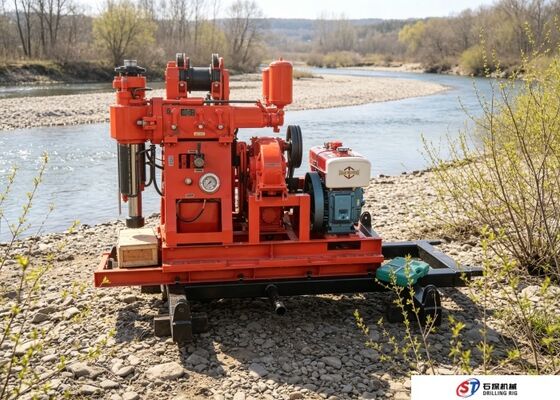 Macchina per la trivellazione di pozzi di estrazione mineraria 100-150 metri di profondità per la trivellazione