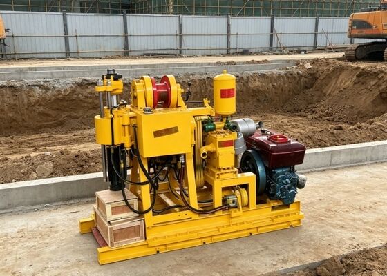 Perforazione a motore diesel 22 HP Ideale per la prova del suolo e l'indagine delle fondamenta