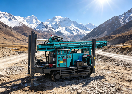 Macchina di trivellazione ad alta efficienza con compressore d'aria/pompa di fango