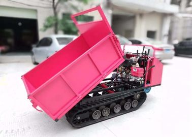 Il caricamento di auto ha seguito il mini scaricatore, trasportatori di gomma della pista la capacità di 2 tonnellate