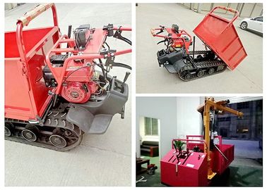 Mini scaricatore idraulico del cingolo, auto che carica i mini cavalli vapore dello scaricatore 6.5HP