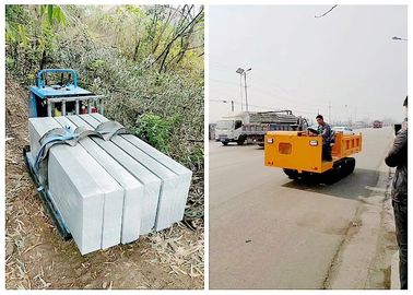 Mini trasportatore della pista dello scaricatore del cingolo a caricamento automatico idraulico per lavoro estraente