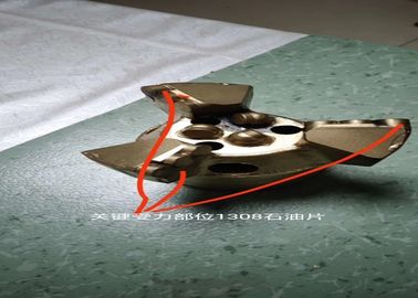 ala di perforazione tre dello scalpello a lame della roccia del carburo di 94mm Pdc Convave