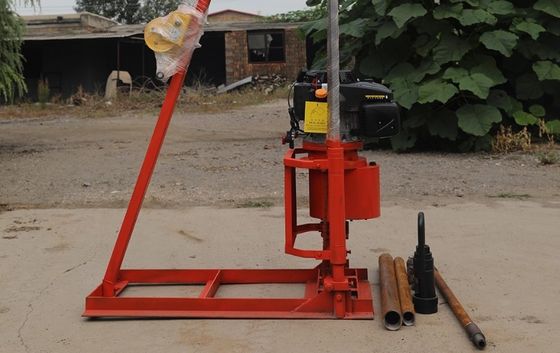 Perforazione di roccia del motore a benzina 30m Rig Machine di detorsolamento