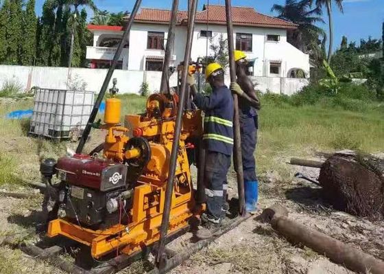impianto di perforazione portatile rotatorio della trivellazione dell'acqua della galleria di profondità di 100m