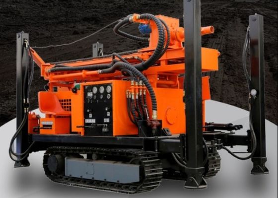 tipo perforazione Rig For Water Well del cingolo di 180m dell'aria