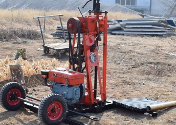 Il portatile 50 misura la macchina con un contatore idraulica di carotaggio per ricerca di suolo